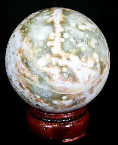 Unique Ocean Jasper Sphere - Madagascar #32181
